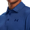 Under Armour Playoff 3.0 Core Stripe Polo Shirt - Blue Mirage/Glacier Blue