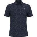Under Armour Playoff 3.0 Floral Speckle Printed Polo Shirt - Midnight Navy