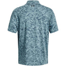 Under Armour Playoff 3.0 Palm Sketch Printed Polo Shirt - Still Water/Static Blue