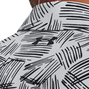 Under Armour Playoff 3.0 Palm Sketch Printed Polo Shirt - White/Black