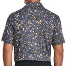 Under Armour Playoff 3.0 Printed Polo Shirt - Downpour Grey/Mesa Yellow
