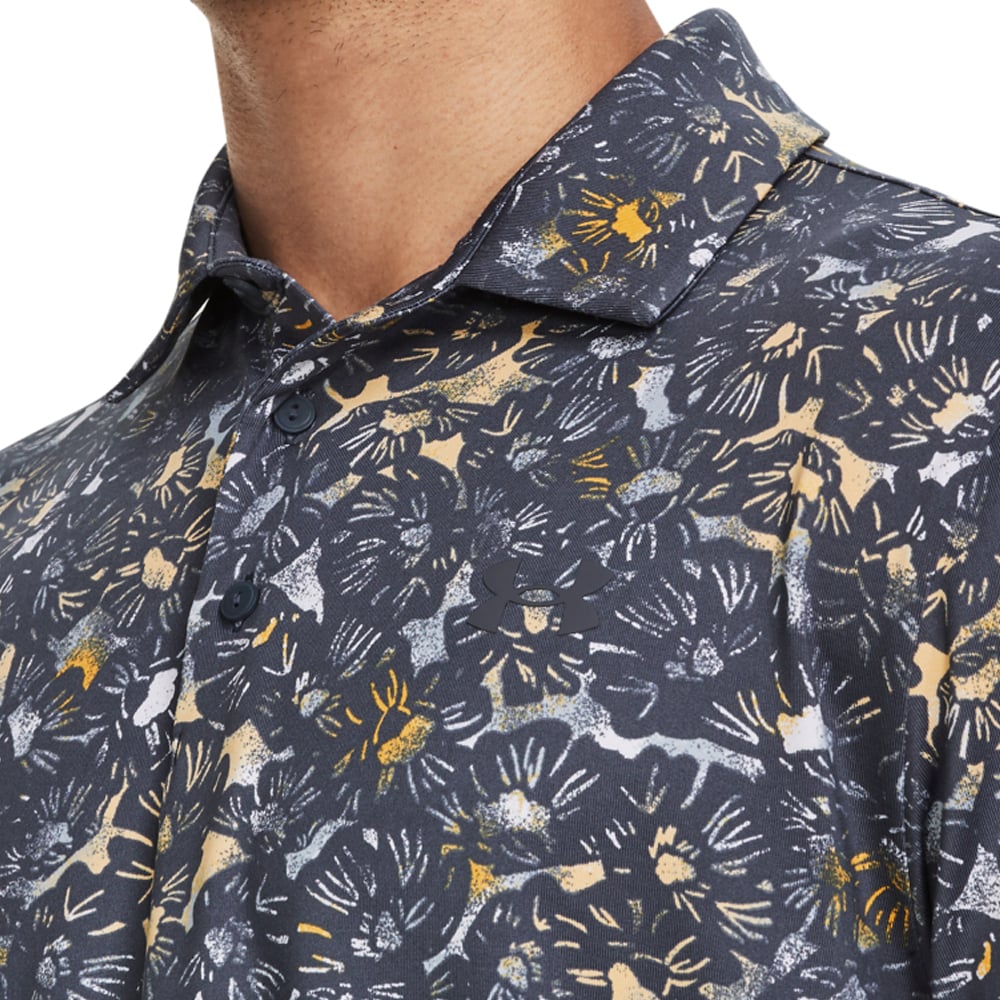 Under armour cheap yellow polo