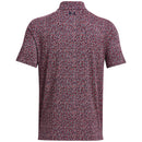 Under Armour Playoff 3.0 Printed Polo Shirt - Midnight Navy/Venom Red