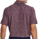 Under Armour Playoff 3.0 Printed Polo Shirt - Midnight Navy/Venom Red