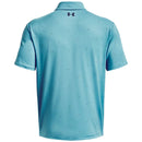 Under Armour Playoff 3.0 Scatter Dot Printed Polo Shirt - Glacier Blue/Starfruit