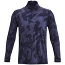 Under Armour Playoff Jacquard 1/4 Zip Pullover - Midnight Navy