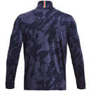 Under Armour Playoff Jacquard 1/4 Zip Pullover - Midnight Navy