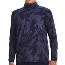 Under Armour Playoff Jacquard 1/4 Zip Pullover - Midnight Navy