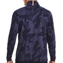 Under Armour Playoff Jacquard 1/4 Zip Pullover - Midnight Navy