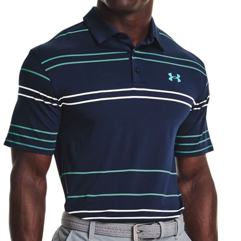 Under Armour Playoff Polo Shirt 2.0 - Academy Navy/Green/White
