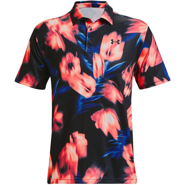 Under Armour Playoff Polo Shirt 2.0 - Black/Floral