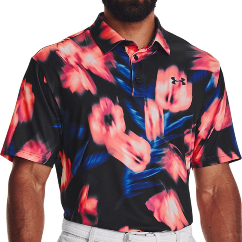 Under Armour Playoff Polo Shirt 2.0 - Black/Floral