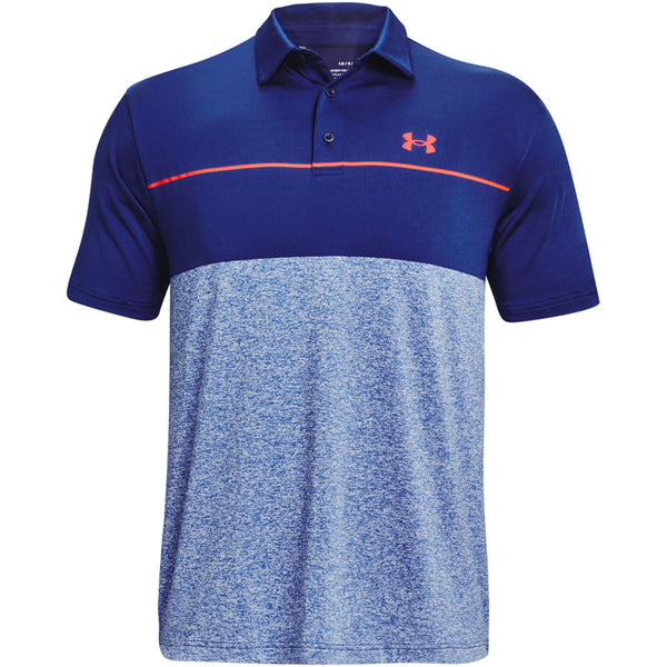 Under Armour Playoff Polo Shirt 2.0 - Royal Blue/Bauhaus Blue/Pink