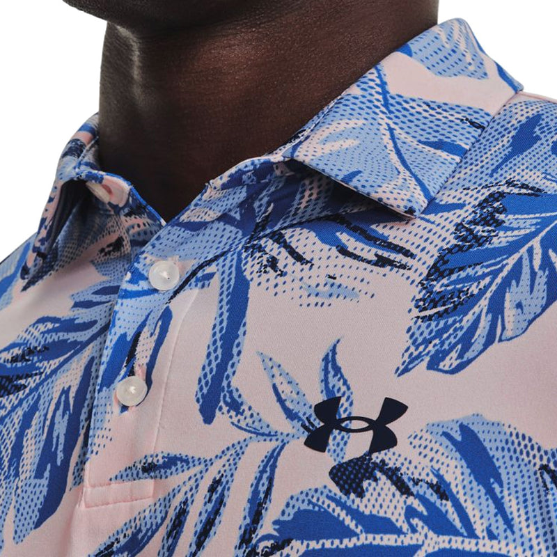 Under Armour Playoff Polo Shirt 2.0 - Rush Red Tint/Victory Blue