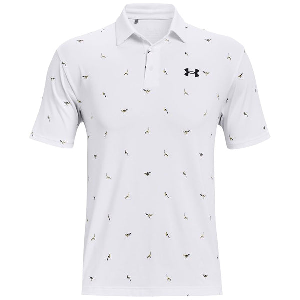 Under Armour Playoff Polo Shirt 2.0 - White/Pitch Grey