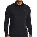 Under Armour Playoff Printed 1/4 Zip Pullover - Black