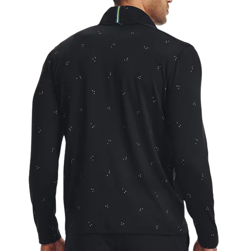 Under Armour Playoff Printed 1/4 Zip Pullover - Black