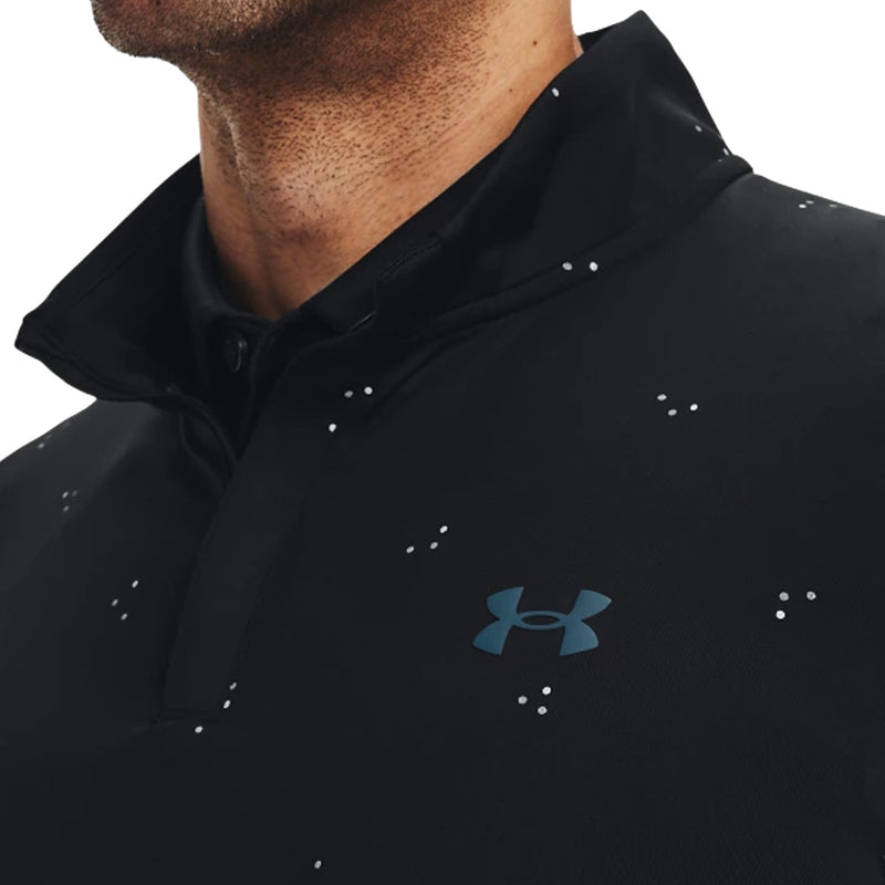 Under Armour Playoff Printed 1/4 Zip Pullover - Black