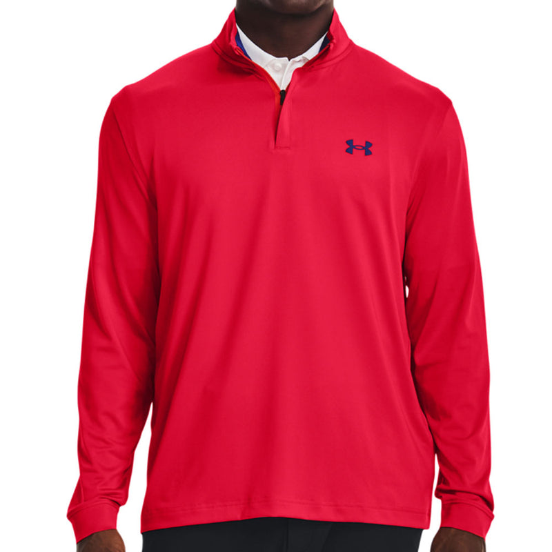 Under Armour Playoff 1/4 Zip Sweater - Radio Red