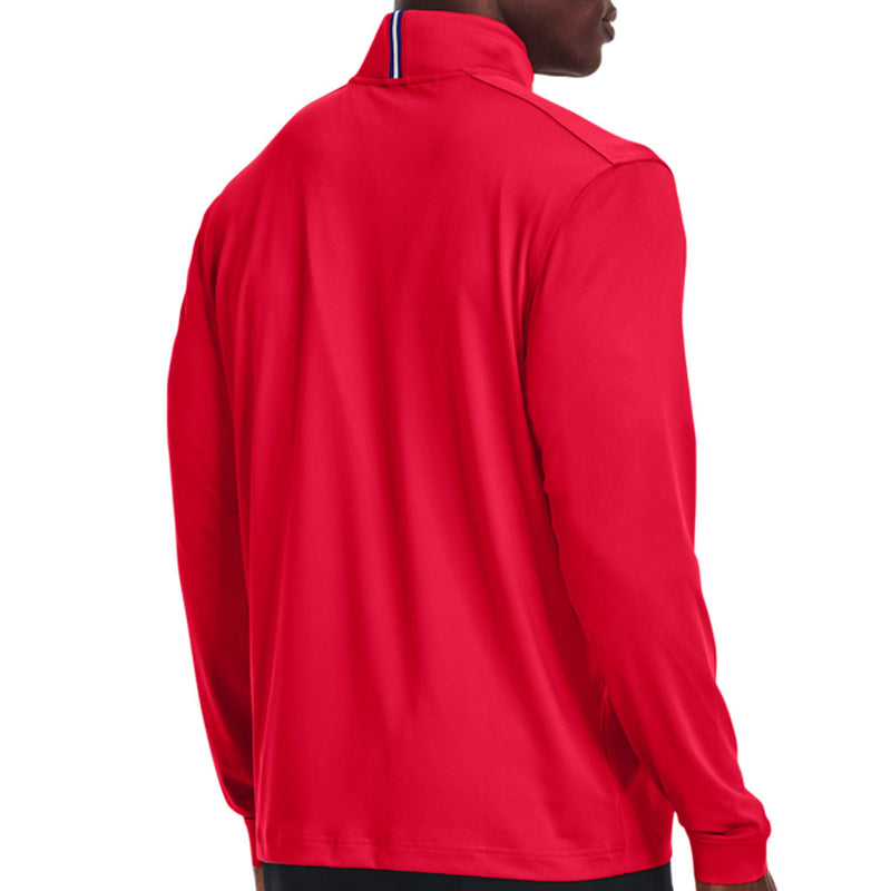 Under Armour Playoff 1/4 Zip Sweater - Radio Red
