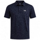 Under Armour Playoff 3.0 Printed Polo Shirt - Midnight Navy/Downpour Gray/Halo Gray