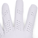 Under Armour Spieth Tour Cabretta Leather Golf Glove - White/Black