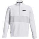 Under Armour Storm Daytona 1/2 Zip Pullover - White/Halo Grey