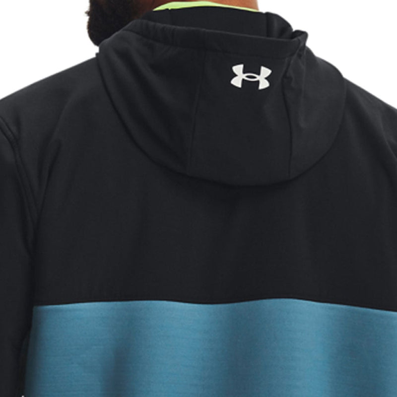 Under Armour Storm Daytona Full Zip Hoodie - Black/Static Blue