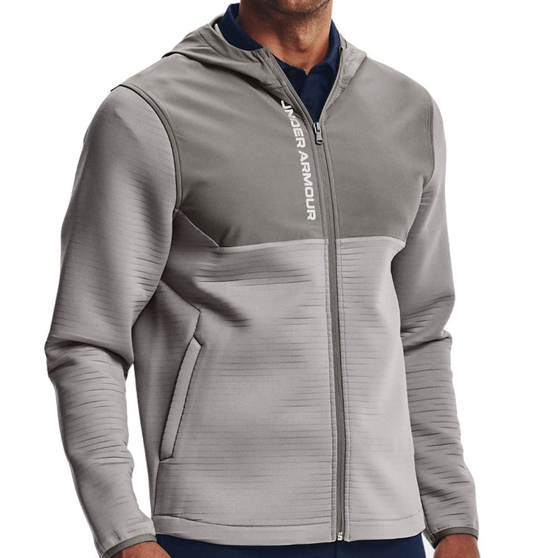 Under Armour Storm Daytona Full Zip Hoodie - Grey Wolf/Concrete