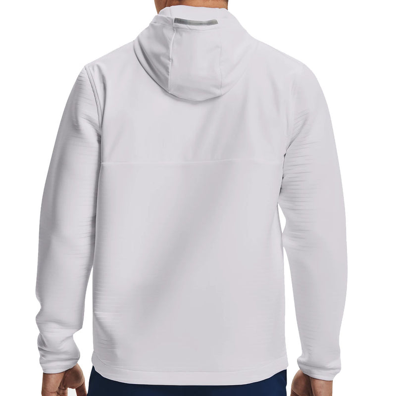Under Armour Storm Daytona Full Zip Hoodie - White/Halo Grey