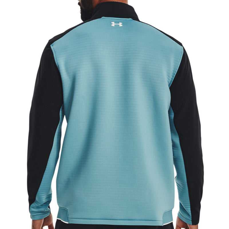Under Armour Storm Daytona 1/2 Zip Sweater - Black/Still Water/Reflective