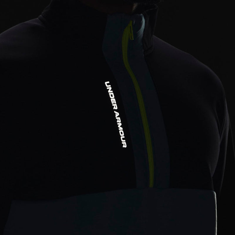 Under Armour Storm Daytona 1/2 Zip Sweater - Black/Still Water/Reflective