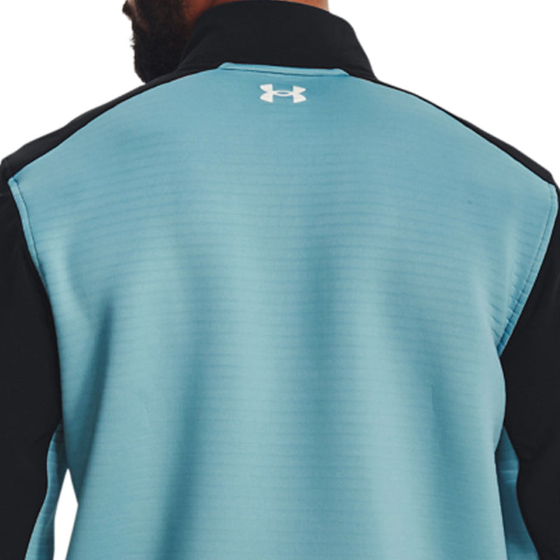 Under Armour Storm Daytona 1/2 Zip Sweater - Black/Still Water/Reflective