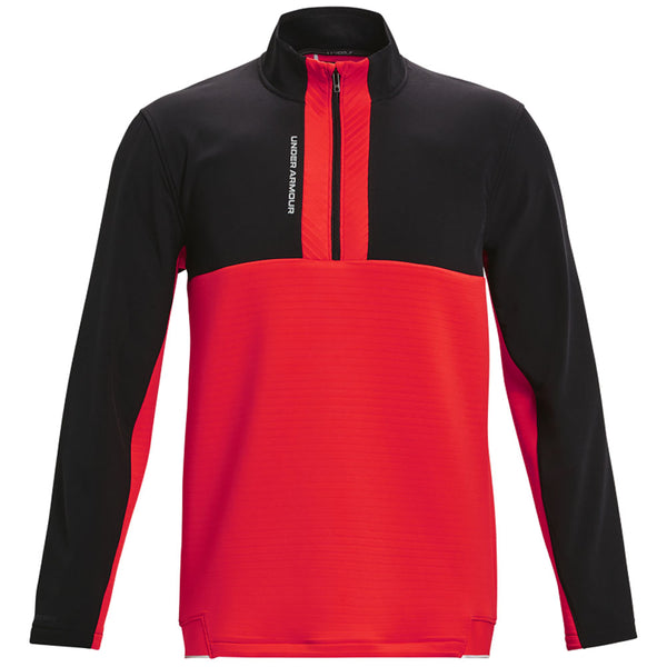 Under Armour Storm Daytona 1/2 Zip Sweater - Radio Red