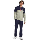 Under Armour Storm Midlayer 1/2 Zip Pullover - Grove Green/Midnight Navy