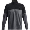 Under Armour Storm Midlayer 1/2 Zip Pullover - Pitch Grey/Black