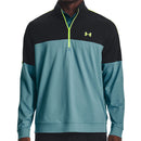Under Armour Storm Midlayer 1/2 Zip Pullover - Still Water/Black