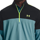 Under Armour Storm Midlayer 1/2 Zip Pullover - Still Water/Black