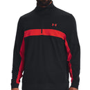 Under Armour Storm Midlayer 1/2 Zip Sweater - Black/Red