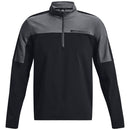 Under Armour Storm Windstrike 1/2 Zip Pullover - Black/Pitch Grey