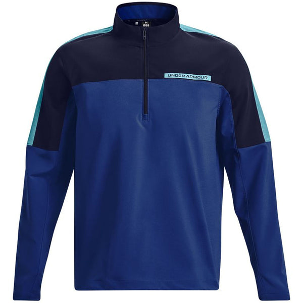 Under Armour Storm Windstrike 1/2 Zip Pullover - Blue Mirage/Midnight Navy