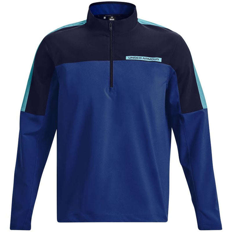Under Armour Storm Windstrike 1/2 Zip Pullover - Blue Mirage/Midnight Navy