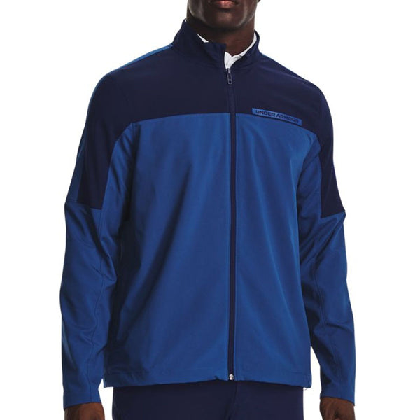 Under Armour Storm Windstrike Full Zip Pullover - Blue Mirage/Midnight Navy