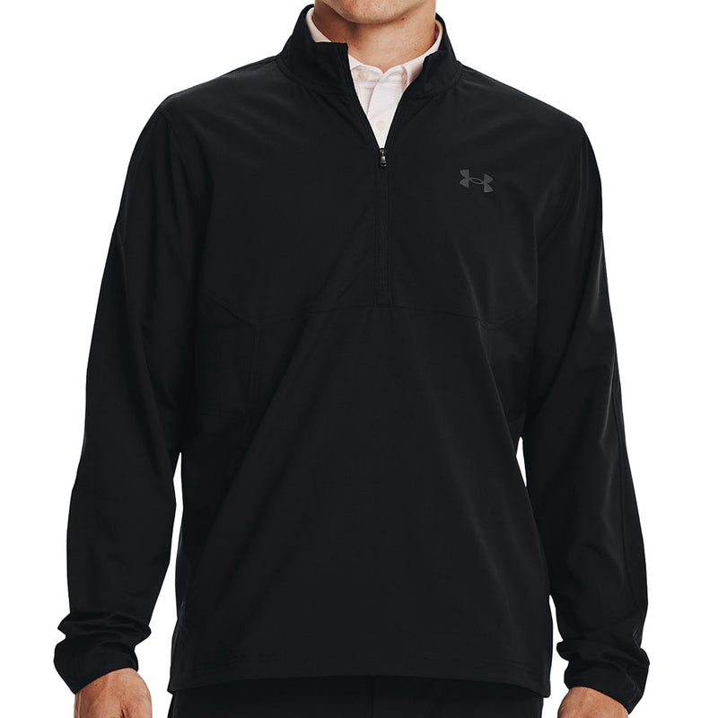 Under Armour Storm Windstrike 1/2 Zip Jacket - Black/Jet Grey