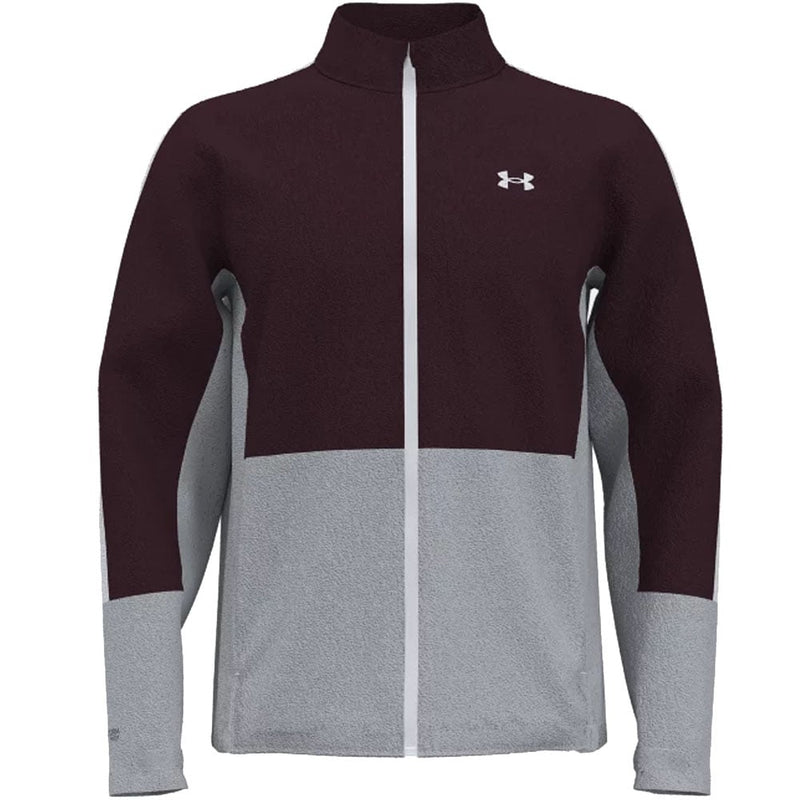 Under Armour Stormproof 3.0 Waterproof Jacket - Dark Maroon/Mod Grey