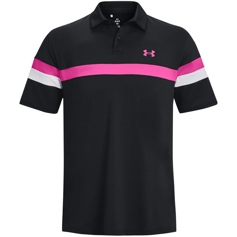 Under Armour T2G Colour Block Polo Shirt - Black