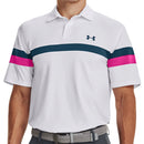 Under Armour T2G Colour Block Polo Shirt - White