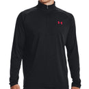 Under Armour Tech 2.0 1/2 Zip Pullover - Black/Red