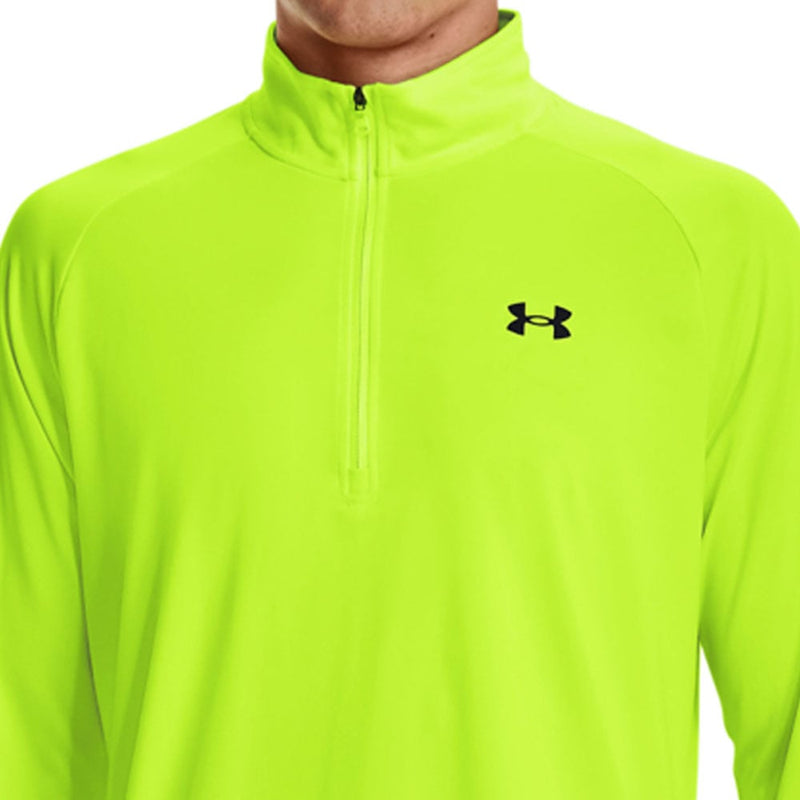 Under Armour Tech 2.0 1/2 Zip Pullover - Lime Surge