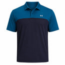 Under Armour T2G Colorblock Polo Shirt - Varsity Blue/Midnight Navy/White